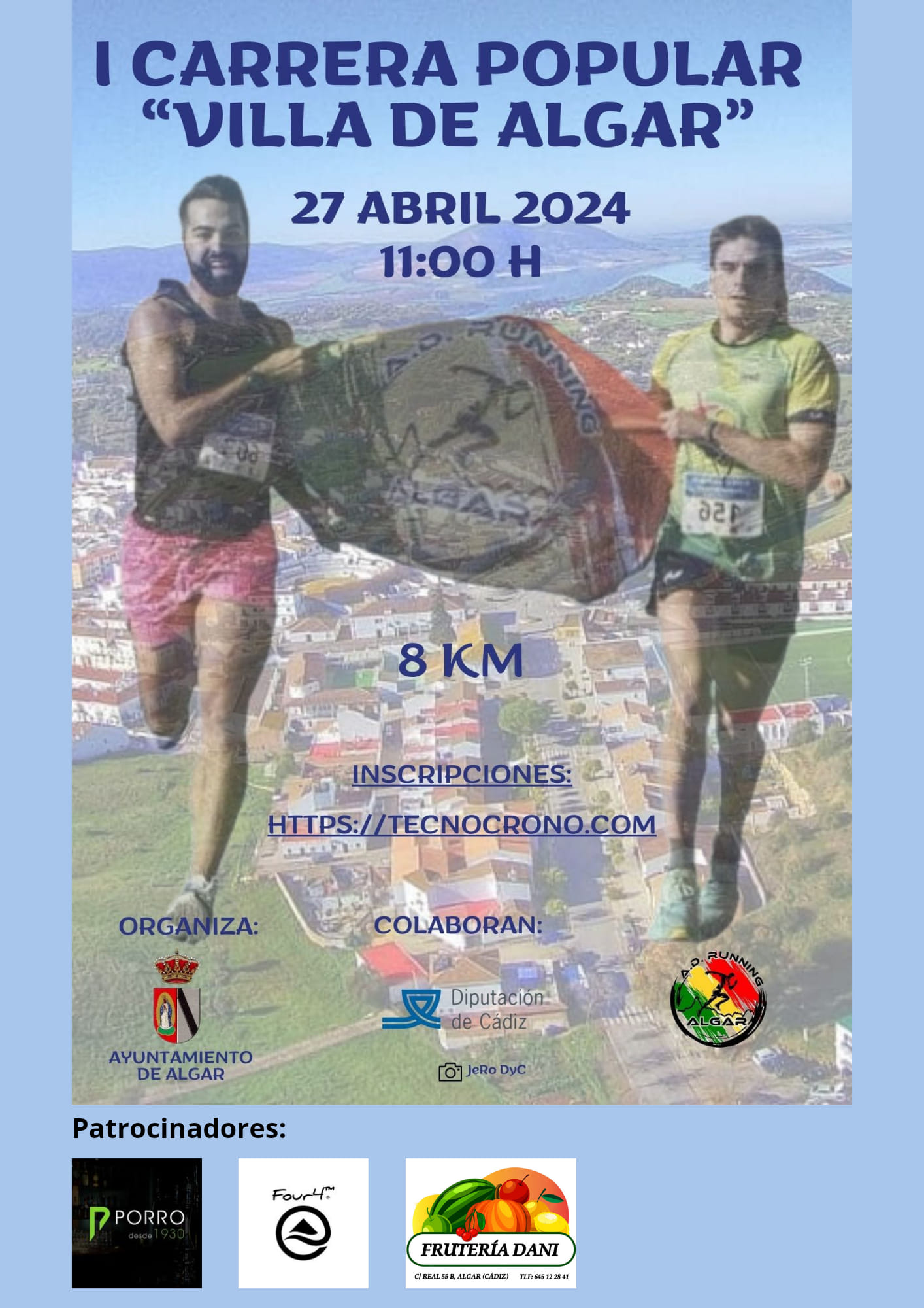 Cartel del Día de  la  Carrera Popular 2024