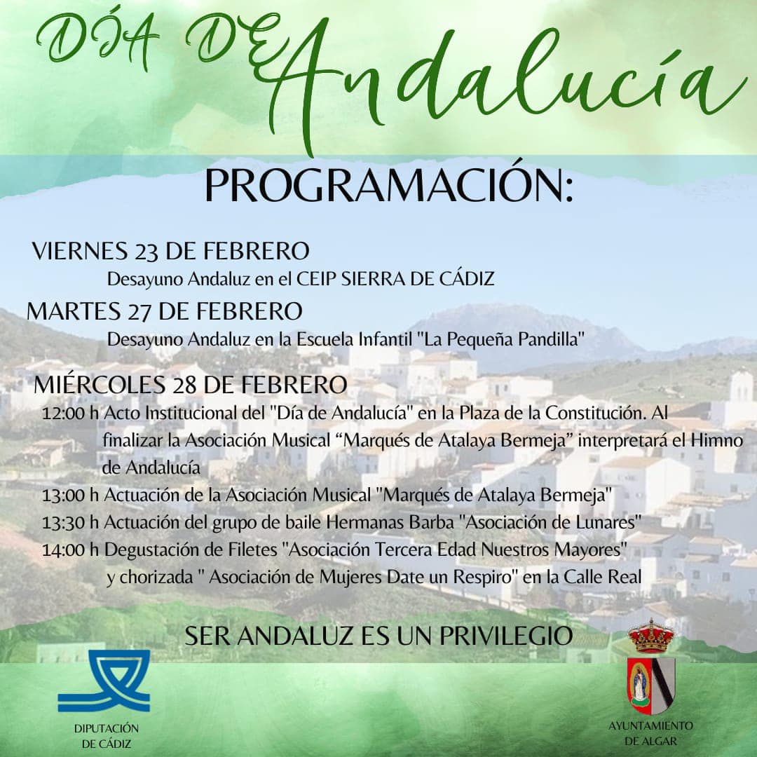 Cartel del Dia de Andalucía2024