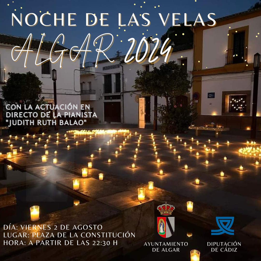 Cartel del Día de la Noche de las Velas 2024